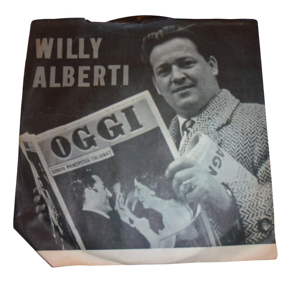 Willy Alberti Julia Li Per Li 7" 45 RPM Vinyl Record Promo Epic 5-9352 Italian